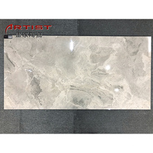 Chinese factory wholesale grey glazed polished marble artist rustic porcelain floor tile 900X1800MM